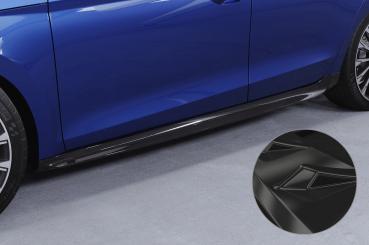 CSR Seitenschweller mit ABE für Skoda Octavia 4 SS525-G Glossy schwarz Hochglanz (keine Lackierung erforderlich)