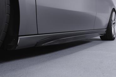 CSR Seitenschweller mit ABE für Mercedes-Benz A-Klasse (W177) SS527-G Glossy schwarz Hochglanz (keine Lackierung erforderlich)