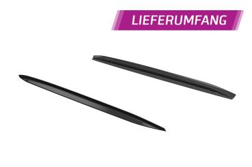 CSR Seitenschweller mit ABE für Mercedes-Benz A-Klasse (W177) SS527-G Glossy schwarz Hochglanz (keine Lackierung erforderlich)