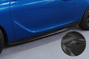 CSR Seitenschweller mit ABE für Opel Adam SS531-C Carbon Look Hochglanz (keine Lackierung erforderlich)
