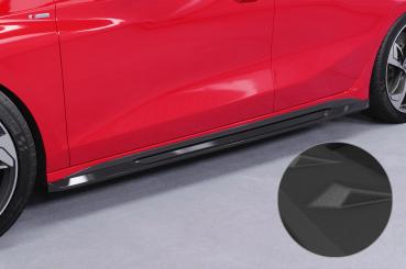 CSR Seitenschweller mit ABE für Audi A3 S-Line / S3 (8Y) SS532-S strukturiert schwarz matt (keine Lackierung erforderlich)