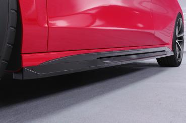 CSR Seitenschweller mit ABE für Audi A3 S-Line / S3 (8Y) SS532-G Glossy schwarz Hochglanz (keine Lackierung erforderlich)