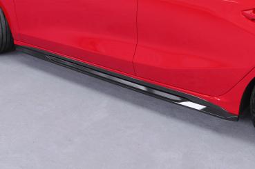 CSR Seitenschweller mit ABE für Audi A3 S-Line / S3 (8Y) SS532-G Glossy schwarz Hochglanz (keine Lackierung erforderlich)