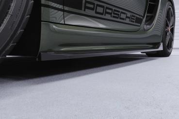 CSR Seitenschweller mit ABE für Porsche 718 Boxster / Cayman (Typ 982) SS533-S strukturiert schwarz matt (keine Lackierung erforderlich)