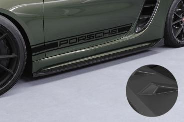 CSR Seitenschweller mit ABE für Porsche 718 Boxster / Cayman (Typ 982) SS533-L Lackierung erforderlich (unlackiert roh)