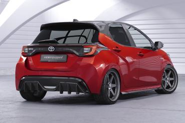 CSR Seitenschweller mit ABE für Toyota Yaris 4 (XP21) SS534-S strukturiert schwarz matt (keine Lackierung erforderlich)