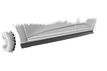 CSR Seitenschweller mit ABE für Renault Clio 5 SS536-G Glossy schwarz Hochglanz (keine Lackierung erforderlich)