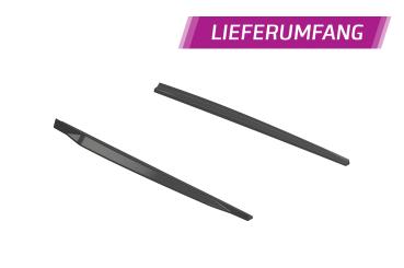 CSR Seitenschweller mit ABE für Audi A3 8V Cabrio S-Line SS539-C Carbon Look Hochglanz (keine Lackierung erforderlich)