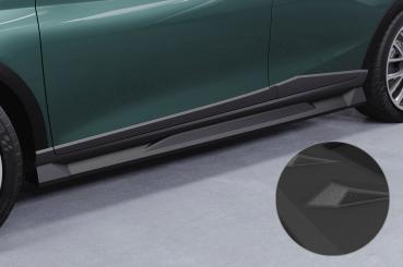 CSR Seitenschweller mit ABE für Hyundai Bayon SS540-S strukturiert schwarz matt (keine Lackierung erforderlich)