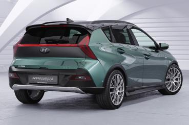 CSR Seitenschweller mit ABE für Hyundai Bayon SS540-S strukturiert schwarz matt (keine Lackierung erforderlich)