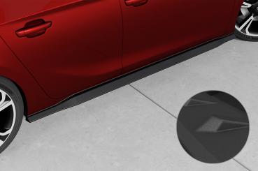 CSR Seitenschweller mit ABE für Opel Corsa F SS541-S strukturiert schwarz matt (keine Lackierung erforderlich)