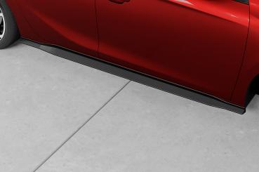 CSR Seitenschweller mit ABE für Opel Corsa F SS541-S strukturiert schwarz matt (keine Lackierung erforderlich)