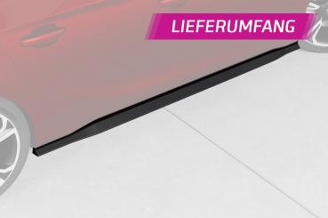 CSR Seitenschweller mit ABE für Opel Corsa F SS541-S strukturiert schwarz matt (keine Lackierung erforderlich)