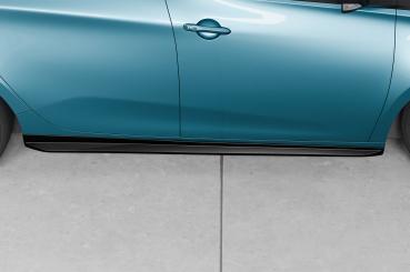 CSR Seitenschweller mit ABE für Renault Zoe SS561-G Glossy schwarz Hochglanz (keine Lackierung erforderlich)