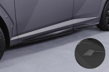 CSR Seitenschweller mit ABE für Hyundai Tucson 4 (NX4) N-Line SS570-S strukturiert schwarz matt (keine Lackierung erforderlich)
