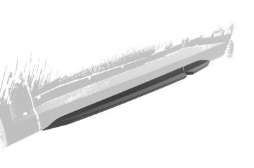 CSR Seitenschweller mit ABE für Hyundai Tucson 4 (NX4) N-Line SS570-S strukturiert schwarz matt (keine Lackierung erforderlich)