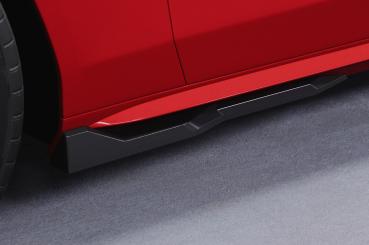 CSR Seitenschweller mit ABE für Audi A4 / S4 B8 (Typ 8K) SS571-S strukturiert schwarz matt (keine Lackierung erforderlich)
