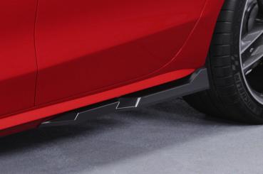 CSR Seitenschweller mit ABE für Audi A4 / S4 B8 (Typ 8K) SS571-S strukturiert schwarz matt (keine Lackierung erforderlich)