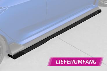 CSR Seitenschweller mit ABE für Honda Civic Type R FK8 SS573-S Strukturiert schwarz matt (keine Lackierung erforderlich)