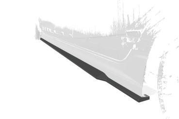 CSR Seitenschweller mit ABE für Hyundai I20 (BC3) N-Line SS574-C Carbon Look Hochglanz (keine Lackierung erforderlich)