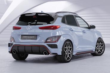 CSR Seitenschweller mit ABE für Hyundai Kona (1.Gen) N/N-Line SS577-S strukturiert schwarz matt (keine Lackierung erforderlich)