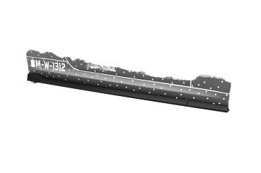 CSR Seitenschweller mit ABE für BMW 6er E63 / E64 SS586-G Glossy schwarz Hochglanz (keine Lackierung erforderlich)