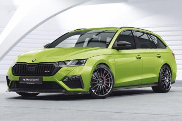 CSR Seitenschweller mit ABE für Skoda Octavia 4 SS587-G Glossy schwarz Hochglanz (keine Lackierung erforderlich)