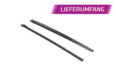 CSR Seitenschweller mit ABE für Skoda Octavia 4 SS587-G Glossy schwarz Hochglanz (keine Lackierung erforderlich)