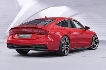 CSR Seitenschweller mit ABE für Audi A7 C8 S-Line / S7 C8 (Typ 4K/F2) SS591-C Carbon Look Hochglanz (keine Lackierung erforderlich)