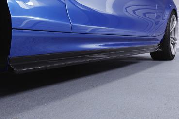 CSR Seitenschweller mit ABE für BMW 1er F21 M-Paket SS592-G Glossy schwarz Hochglanz (keine Lackierung erforderlich)