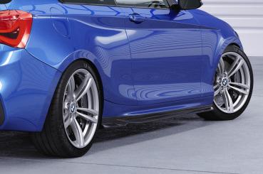 CSR Seitenschweller mit ABE für BMW 1er F21 M-Paket SS592-G Glossy schwarz Hochglanz (keine Lackierung erforderlich)