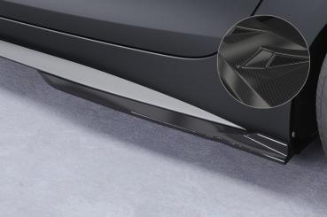 CSR Seitenschweller mit ABE für Mercedes Benz AMG GT (190) SS597-C Carbon Look Hochglanz (keine Lackierung erforderlich)