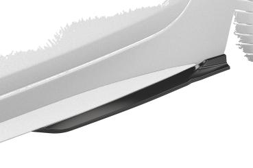 CSR Seitenschweller mit ABE für Mercedes Benz AMG GT (190) SS597-C Carbon Look Hochglanz (keine Lackierung erforderlich)