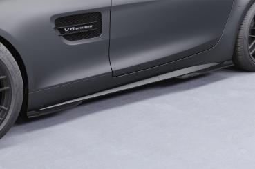 CSR Seitenschweller mit ABE für Mercedes Benz AMG GT (190) SS598-S Strukturiert schwarz matt (keine Lackierung erforderlich)
