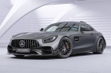CSR Seitenschweller mit ABE für Mercedes Benz AMG GT (190) SS598-S Strukturiert schwarz matt (keine Lackierung erforderlich)