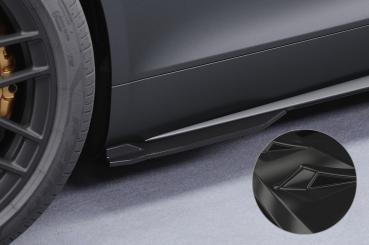 CSR Seitenschweller mit ABE für Mercedes Benz AMG GT (190) SS598-G Glossy schwarz Hochglanz (keine Lackierung erforderlich)