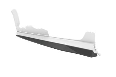 CSR Seitenschweller mit ABE für Audi A3 S-Line / S3 8V SS604-S Strukturiert schwarz matt (keine Lackierung erforderlich)