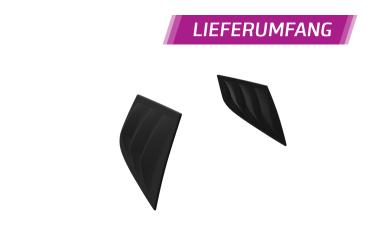 CSR Seitenscheibenblenden mit ABE für Kia Stinger GT SSB008-G Glossy schwarz Hochglanz (keine Lackierung erforderlich)