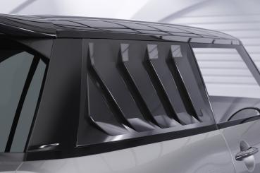 CSR Seitenscheibenblenden mit ABE für Mini F56 SSB009-S strukturiert schwarz matt (keine Lackierung erforderlich)