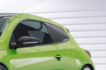 CSR Seitenscheibenblenden mit ABE für VW Scirocco 3 (Typ 13) SSB011-C Carbon Look Hochglanz (keine Lackierung erforderlich)