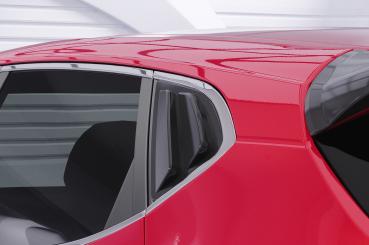 CSR Seitenscheibenblenden mit ABE für Kia Ceed (JD) SSB012-G Glossy schwarz Hochglanz (keine Lackierung erforderlich)