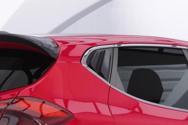 CSR Seitenscheibenblenden mit ABE für Kia Ceed (JD) SSB012-G Glossy schwarz Hochglanz (keine Lackierung erforderlich)