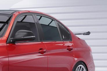 CSR Seitenscheibenblenden mit ABE für BMW 3er F30 Limousine SSB013-C Carbon Look Hochglanz (keine Lackierung erforderlich)