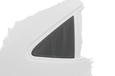 CSR Seitenscheibenblenden mit ABE für Seat Leon 3 (Typ 5F) 5-Türer SSB015-L Lackierung erforderlich (unlackiert roh)