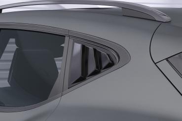 CSR Seitenscheibenblenden mit ABE für Cupra Formentor SSB016-G Glossy schwarz Hochglanz (keine Lackierung erforderlich)