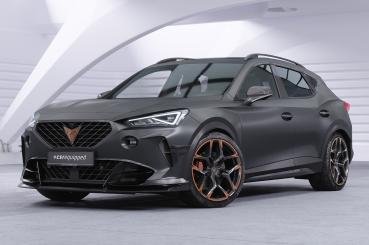 CSR Seitenscheibenblenden mit ABE für Cupra Formentor SSB016-G Glossy schwarz Hochglanz (keine Lackierung erforderlich)