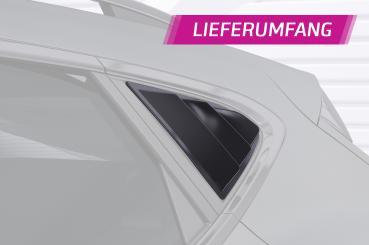 CSR Seitenscheibenblenden mit ABE für Cupra Formentor SSB016-G Glossy schwarz Hochglanz (keine Lackierung erforderlich)