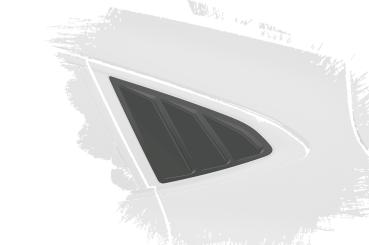 CSR Seitenscheibenblenden mit ABE für Cupra Formentor SSB016-G Glossy schwarz Hochglanz (keine Lackierung erforderlich)
