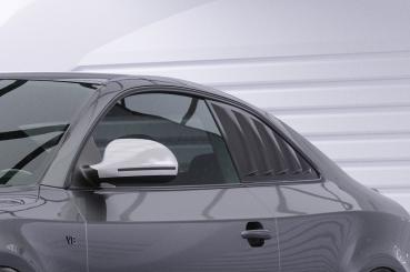 CSR Seitenscheibenblenden mit ABE für Audi A5 / S5 / RS5 (8T) Coupe SSB019-L Lackierung erforderlich (unlackiert roh)