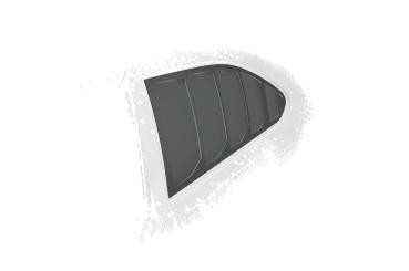 CSR Seitenscheibenblenden mit ABE für BMW 3er E36 Compact SSB020-G Glossy schwarz Hochglanz (keine Lackierung erforderlich)